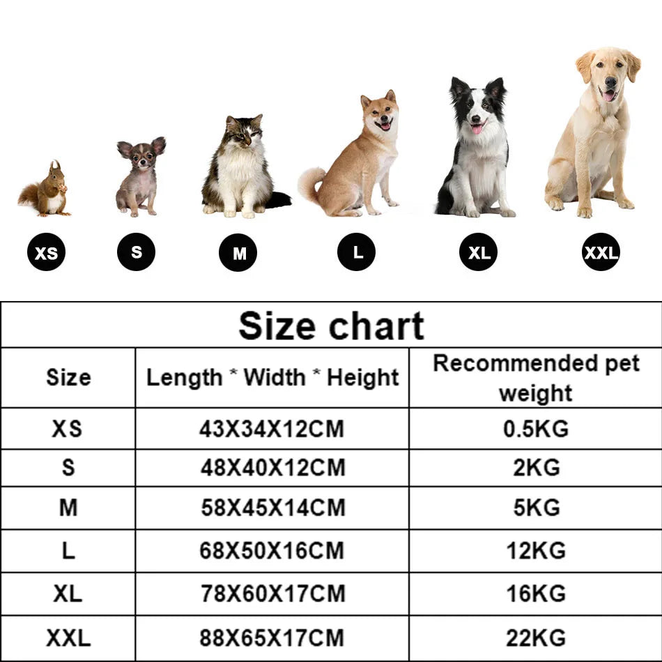Dog or Cat Sofa Bed Cushion