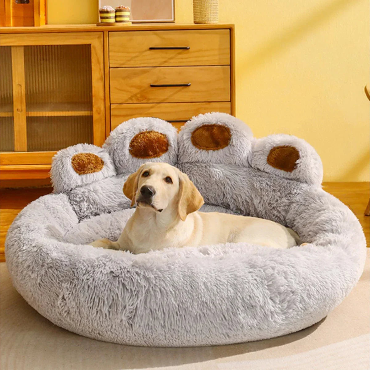 Fluffy DogCat Bed
