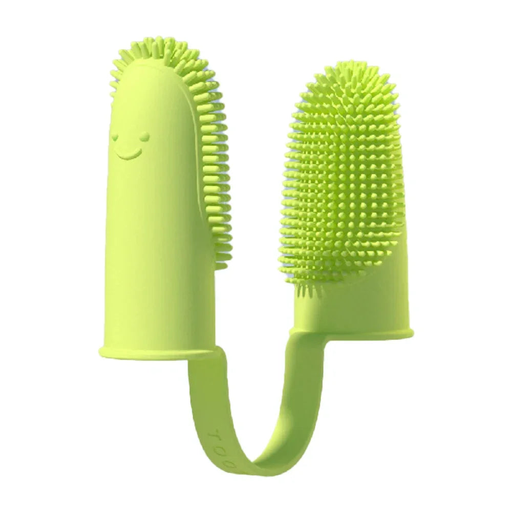 Dog Super Soft Double Finger Toothbrush