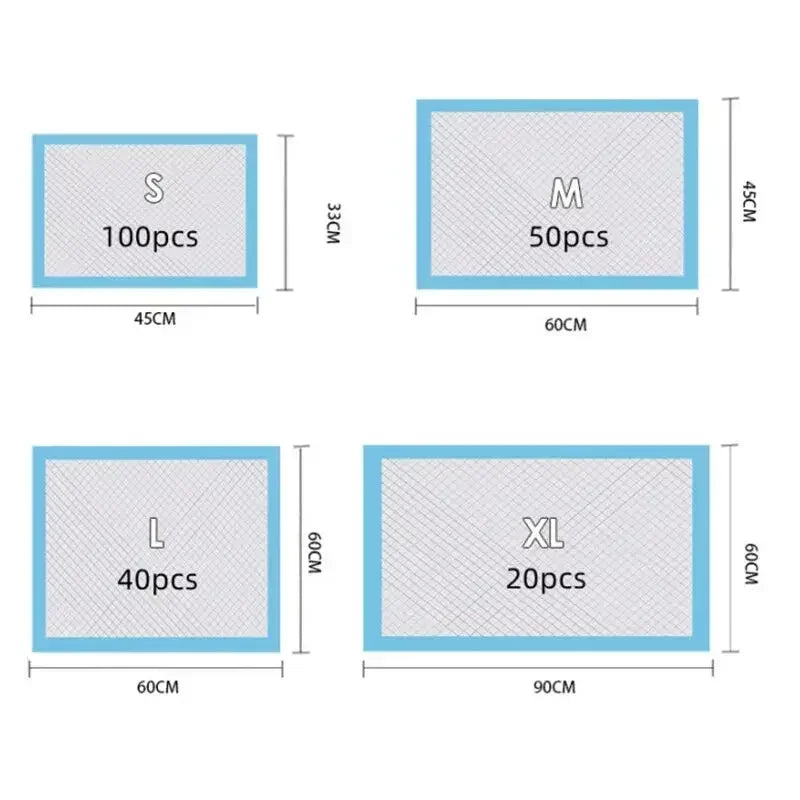 Thickened Absorbent Dog Puppy Training Pads