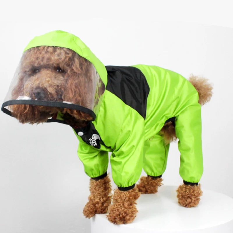 The Dog Face Pet Dog Raincoat