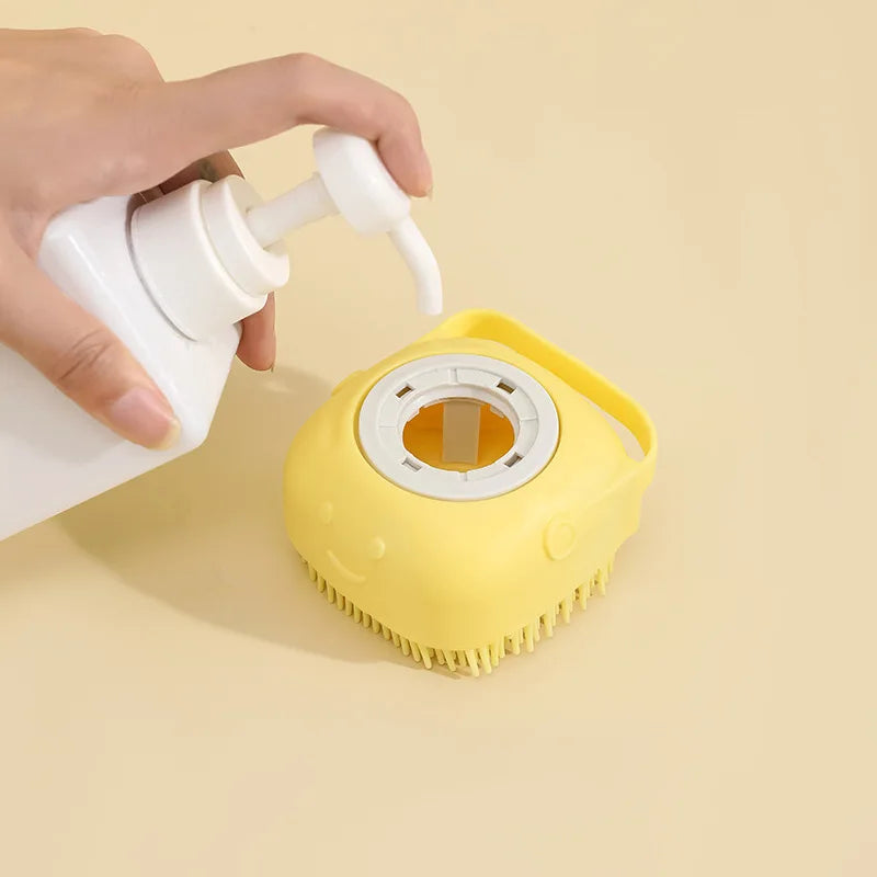 Pet Dog Shampoo Massage Brush