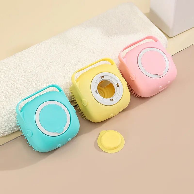 Pet Dog Shampoo Massage Brush