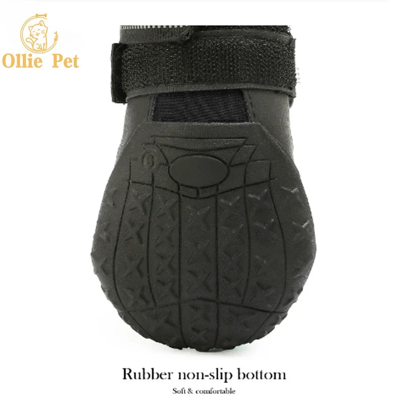 Dog Shoes Waterproof Anti-Slip Rain Boots