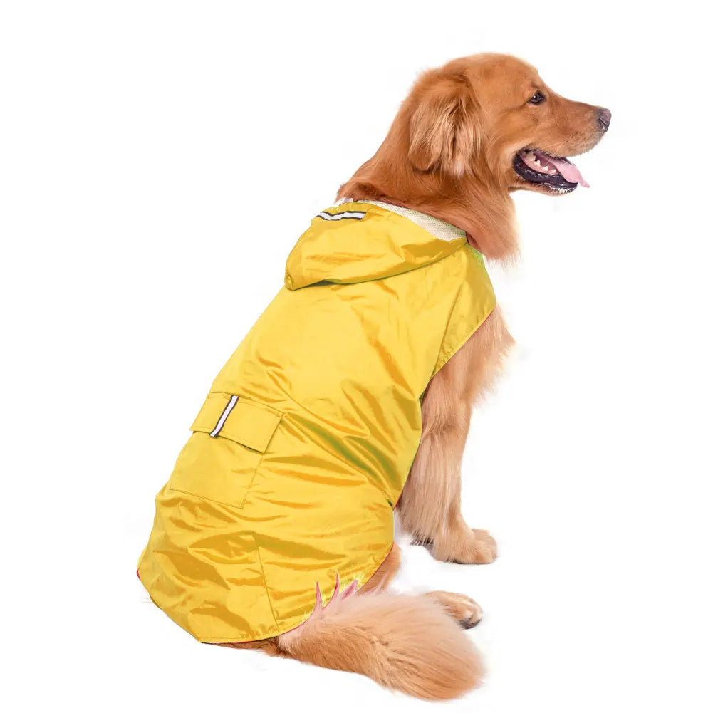 Dog Waterproof Raincoat for Small/Large Dogs