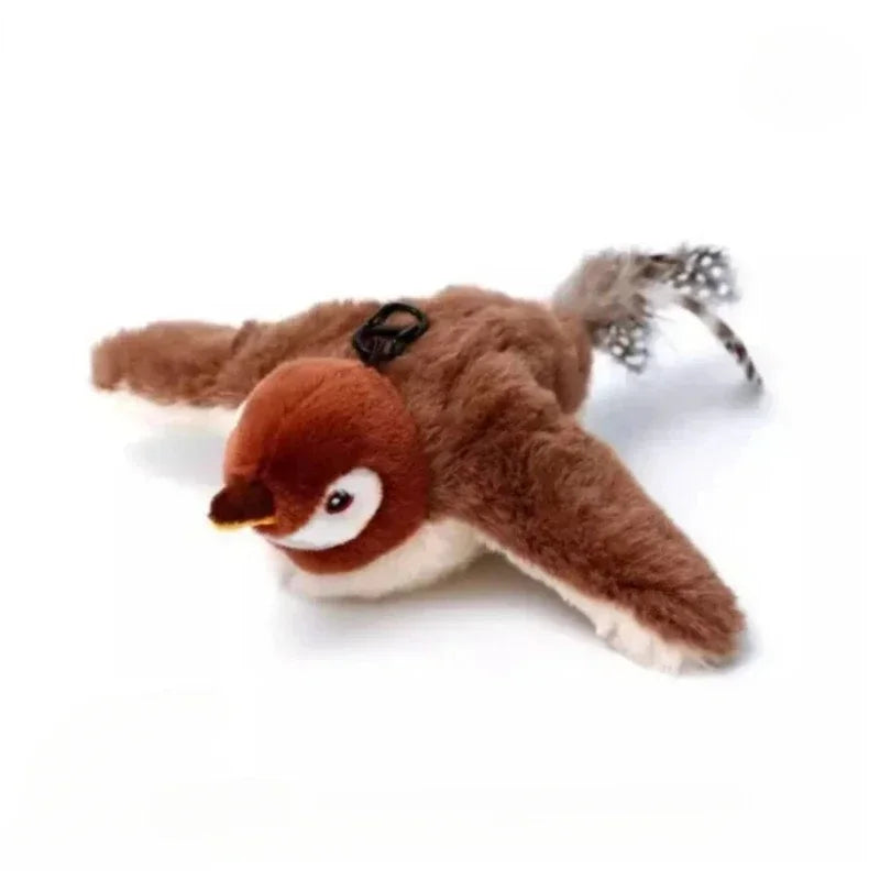 Rechargeable Interactive Flapping Bird Dogs/Cats Toy