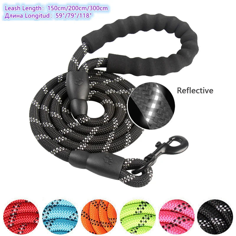 150200300cm Strong Dog Reflective Leash