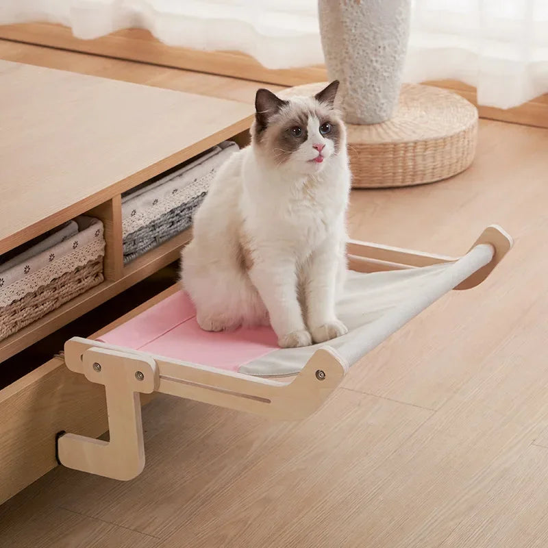 Cat Wooden Hanging Bed