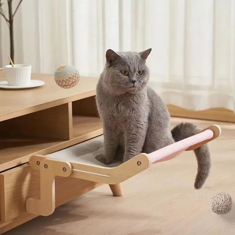 Cat Wooden Hanging Bed