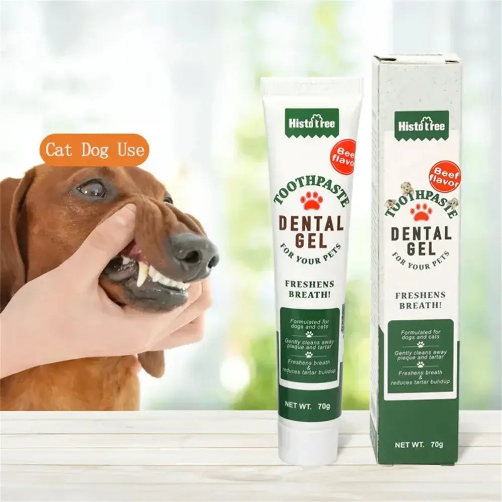 Pet Dog Toothpaste (Vanilla/Beef Flavour)