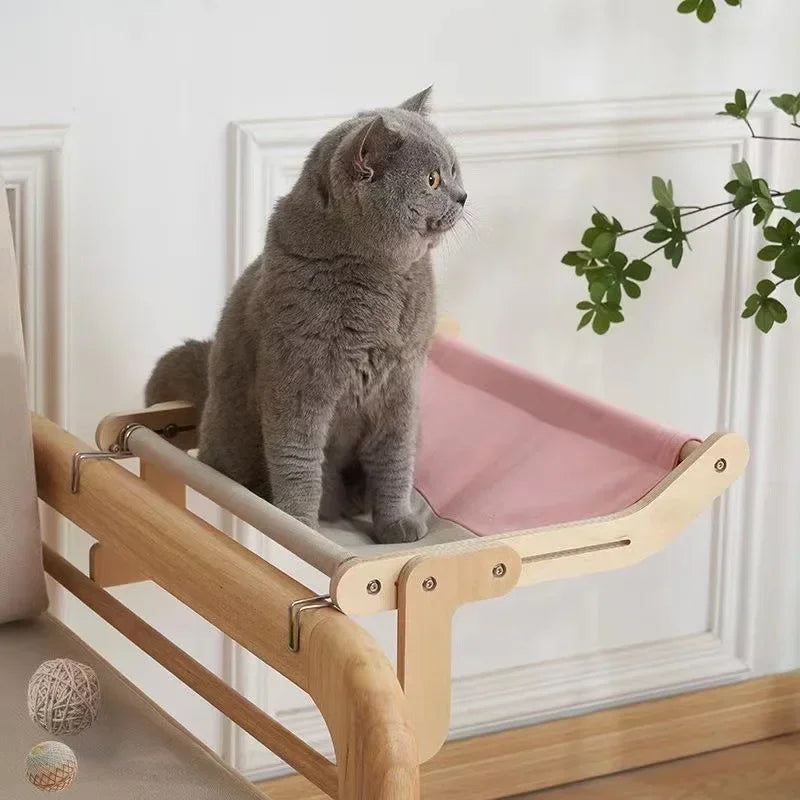 Cat Wooden Hanging Bed