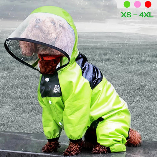 The Dog Face Pet Dog Raincoat