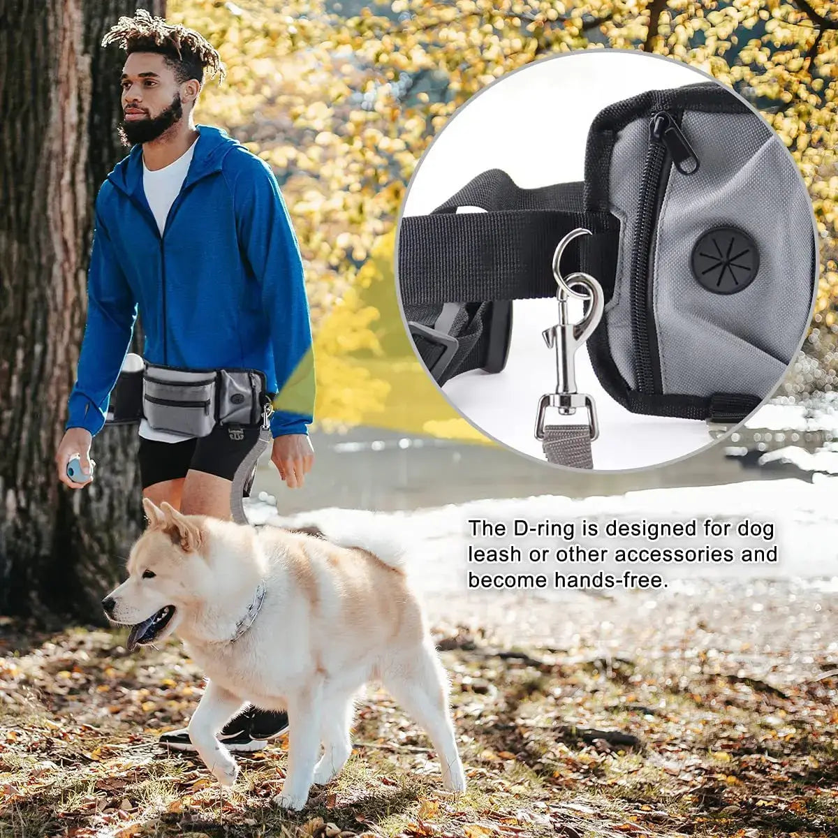 Dog Pouch for Outdoor Dog Walks