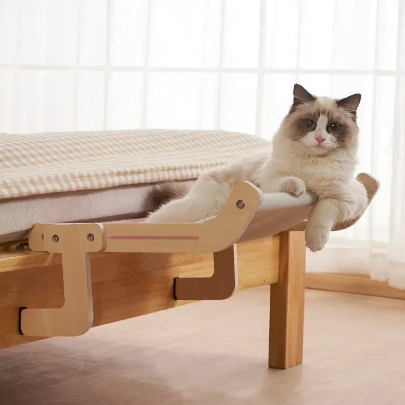 Cat Wooden Hanging Bed