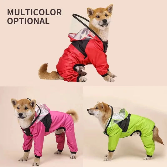 The Dog Face Pet Dog Raincoat