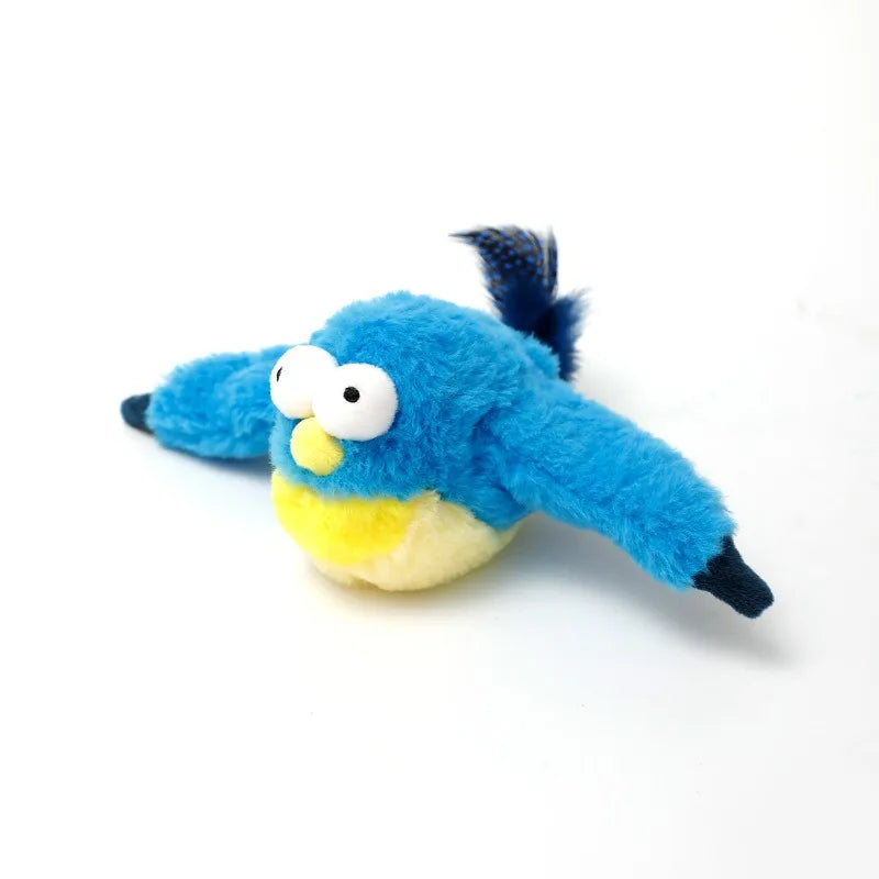 Interactive Pet Toys Rechargeable Flying Bird